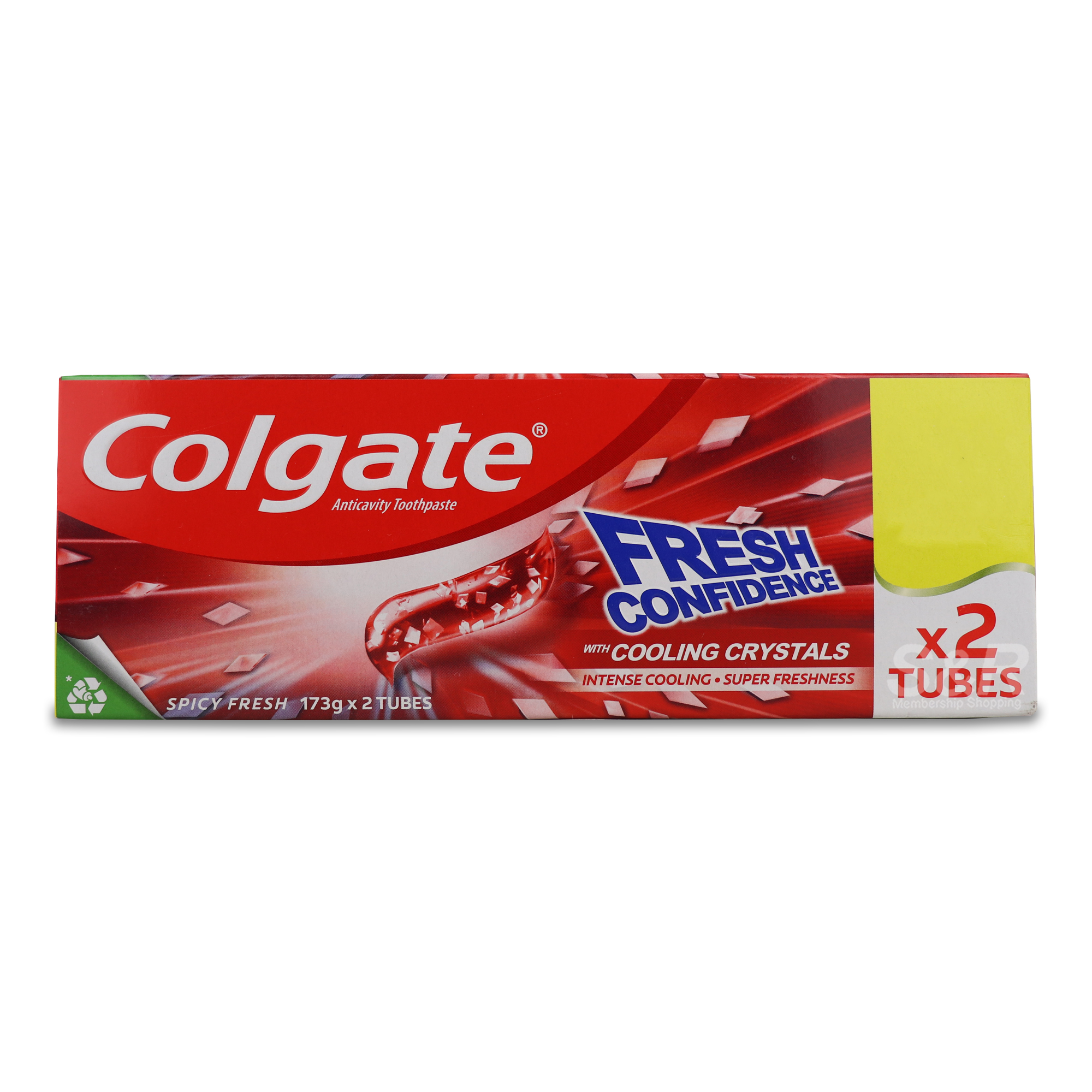Colgate Toothpaste Spicy Fresh 2x173g